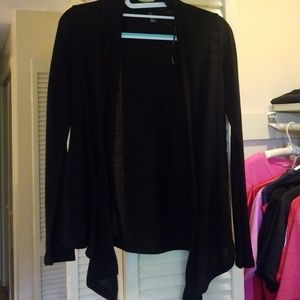 Black cardigan long sleeve